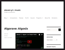 Tablet Screenshot of kunstmusik.com