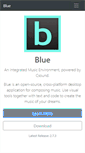 Mobile Screenshot of blue.kunstmusik.com